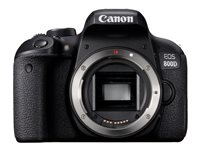 Canon EOS 800D - Appareil photo numérique - Reflex - 24.2 MP - APS-C - 1080p / 60 pi/s - 3x zoom optique objectif EF-S 18-55 mm IS STM - Wi-Fi, NFC, Bluetooth 1895C002