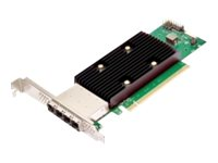 Broadcom HBA 9600W-16e - Contrôleur de stockage - 16 Canal - SATA 6Gb/s / SAS 24Gb/s / PCIe 4.0 (NVMe) - PCIe 4.0 x16 05-50108-00