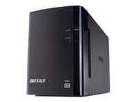 BUFFALO DriveStation Duo USB 3.0 - Baie de disques - 6 To - 2 Baies (SATA-300) - HDD 3 To x 2 - USB 3.0 (externe) HD-WL6TU3R1-EB
