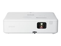 Epson CO-FH01 - Projecteur 3LCD - portable - 3000 lumens (blanc) - 3000 lumens (couleur) - 16:9 - 1080p - blanc - Android TV V11HA84040