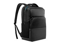Dell Pro Backpack - Sac à dos pour ordinateur portable - 15" - noir avec logo imprimé d'écran HD - pour Dell 35XX, 55XX, 75XX; Latitude 54XX, 55XX, 74XX; Vostro 15 3510, 15 7510; XPS 15 95XX PO-BP-15-20