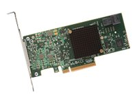 Broadcom MegaRAID SAS 9341-4i - Contrôleur de stockage (RAID) - 4 Canal - SATA 6Gb/s / SAS 12Gb/s - profil bas - RAID RAID 0, 1, 5, 10, 50, JBOD - PCIe 3.0 x8 05-26105-00