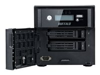 BUFFALO TeraStation 5200 WSS - Serveur NAS - 2 Baies - 8 To - SATA 3Gb/s - HDD 4 To x 2 - RAID 0, 1, JBOD - Gigabit Ethernet - iSCSI - avec service d'échange du disque dur TeraStation VIP en 24 h pendant 3 ans WS5200DR0802W2EU
