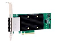 Broadcom HBA 9600-16e - Contrôleur de stockage - 16 Canal - SATA 6Gb/s / SAS 24Gb/s / PCIe 4.0 (NVMe) - PCIe 4.0 x8 05-50118-00
