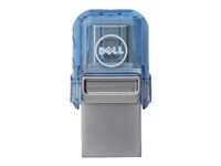 Dell Combo - Clé USB - 64 Go - USB 3.0 / USB type C - pour Latitude 5320, 5520; OptiPlex 3090; Precision 7560, 7760; XPS 13 9310 AB135418