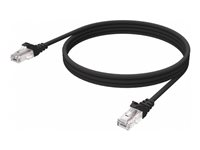 Vision - Câble réseau - RJ-45 (M) pour RJ-45 (M) - 3 m - UTP - CAT 6 - démarré, bloqué - noir TC 3MCAT6/BL